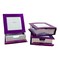 Value Pack of 3 Frame Box With paper Tray - Prpl/Silver